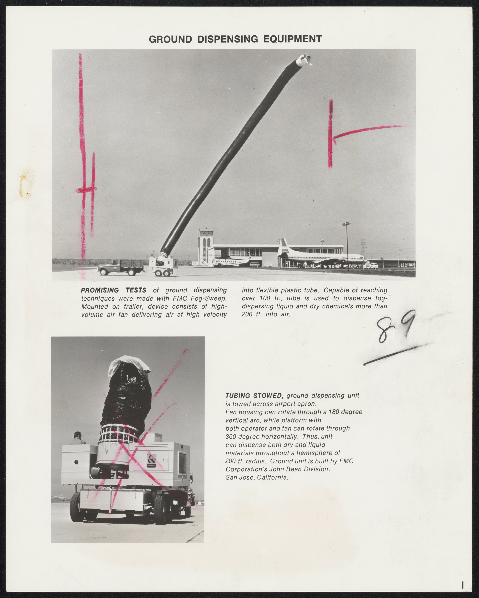 Ground dispensing equipment, ca 1968